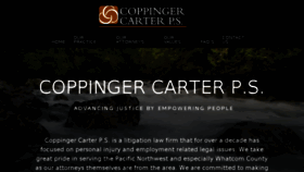 What Coppingercarter.com website looked like in 2018 (5 years ago)