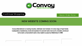 What Convoy.com.au website looked like in 2018 (5 years ago)