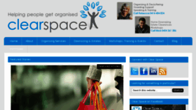 What Clearspace.net.au website looked like in 2018 (5 years ago)