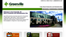 What Crywolf.greenvillenc.gov website looked like in 2018 (5 years ago)