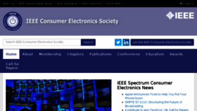 What Cesoc.ieee.org website looked like in 2018 (5 years ago)