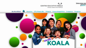 What Centroeducativokoala.com.mx website looked like in 2018 (6 years ago)