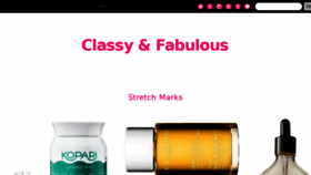 What Classandfab.com website looked like in 2018 (5 years ago)