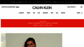 What Calvinklein.nl website looked like in 2018 (5 years ago)