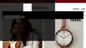 What Chic-time.com website looked like in 2018 (5 years ago)