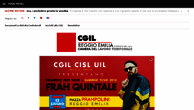 What Cgilreggioemilia.it website looked like in 2018 (5 years ago)