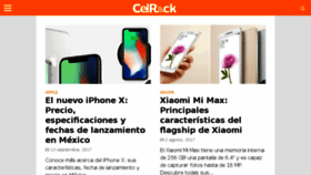 What Celrock.com website looked like in 2018 (5 years ago)