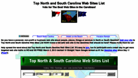What Carolinasites.com website looked like in 2018 (5 years ago)