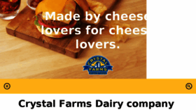 What Crystalfarmscheese.com website looked like in 2018 (5 years ago)