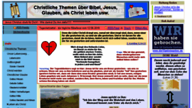 What Christliche-themen.de website looked like in 2018 (5 years ago)