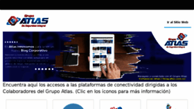 What Comunidadatlas.atlas.com.co website looked like in 2018 (5 years ago)
