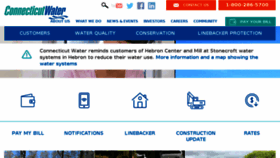 What Ctwater.com website looked like in 2018 (5 years ago)