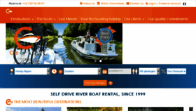 What Crisboat.co.uk website looked like in 2018 (5 years ago)