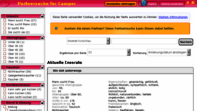What Camper-sucht-frau.de website looked like in 2018 (5 years ago)