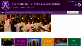 What Cathedral-school.com website looked like in 2018 (5 years ago)