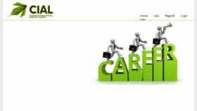 What Career.cial.aero website looked like in 2018 (6 years ago)