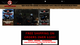 What Cscmotorcycles.com website looked like in 2018 (5 years ago)