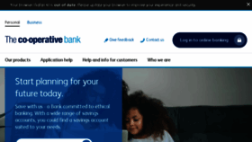 What Cooperativebank.co.uk website looked like in 2018 (5 years ago)