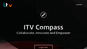 What Compass.itv website looked like in 2018 (6 years ago)