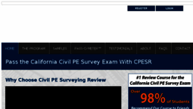 What Civilpesurveyreview.com website looked like in 2018 (5 years ago)