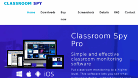 What Classroomspy.com website looked like in 2018 (5 years ago)