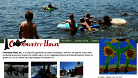 What Communityhousevt.org website looked like in 2018 (5 years ago)