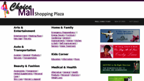 What Choicemall.com website looked like in 2018 (5 years ago)