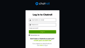 What Chatroll-cloud-1.com website looked like in 2018 (5 years ago)