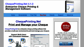 What Chequeprinting.net website looked like in 2018 (5 years ago)