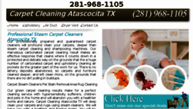 What Carpet-cleaning-atascocita.com website looked like in 2018 (5 years ago)