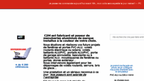 What C2m84.fr website looked like in 2018 (5 years ago)