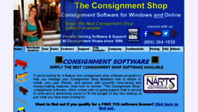 What Consignmentsoftware.biz website looked like in 2018 (5 years ago)