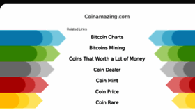 What Coinamazing.com website looked like in 2018 (5 years ago)