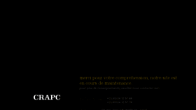 What Crapc.dz website looked like in 2018 (5 years ago)