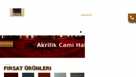 What Camihalileri.com website looked like in 2018 (5 years ago)