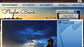 What Cityofflaglerbeach.com website looked like in 2018 (5 years ago)