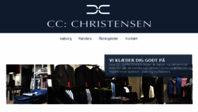 What Ccchristensen.dk website looked like in 2018 (8 years ago)