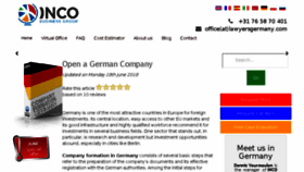 What Companyformationgermany.com website looked like in 2018 (5 years ago)