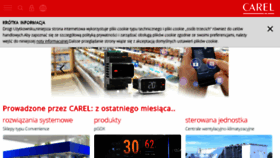 What Carel.pl website looked like in 2018 (5 years ago)