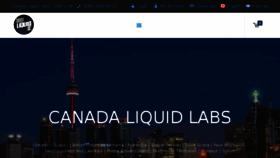 What Canadaliquidlabs.com website looked like in 2018 (5 years ago)