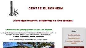 What Centre-durckheim.com website looked like in 2018 (5 years ago)