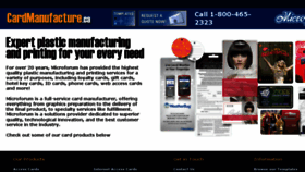 What Cardmanufacture.com website looked like in 2018 (5 years ago)