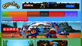 What Cbeebiesgames.net website looked like in 2018 (5 years ago)