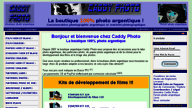 What Caddyphoto.com website looked like in 2018 (5 years ago)