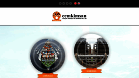 What Cemkimsan.com.tr website looked like in 2018 (5 years ago)
