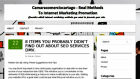 What Camaracomerciocartago.com website looked like in 2018 (5 years ago)