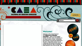 What Caea-arteducation.org website looked like in 2018 (5 years ago)