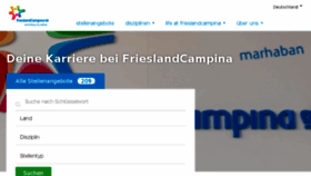 What Campina.de website looked like in 2018 (5 years ago)