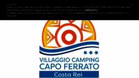 What Campingcapoferrato.it website looked like in 2018 (5 years ago)