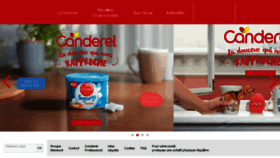 What Canderel.fr website looked like in 2018 (5 years ago)